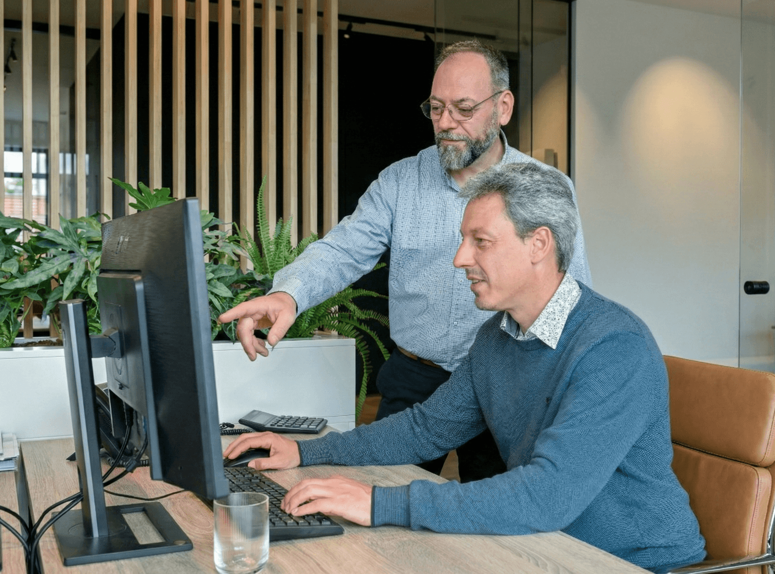 Cederic van Matica helpt doe-het-zelvers hun website afwerken